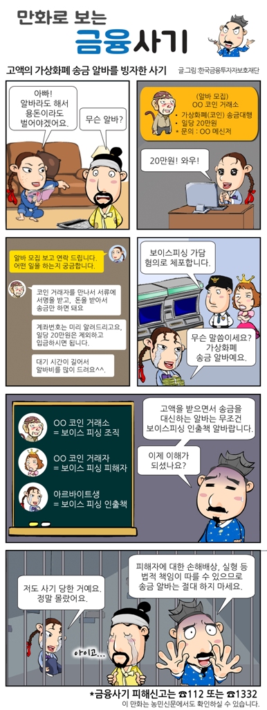 고액의 가상화폐 송금 알바를 빙자한 사기.jpg